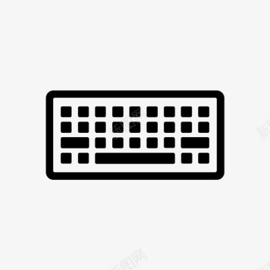 电脑键盘设备电子开关图标图标