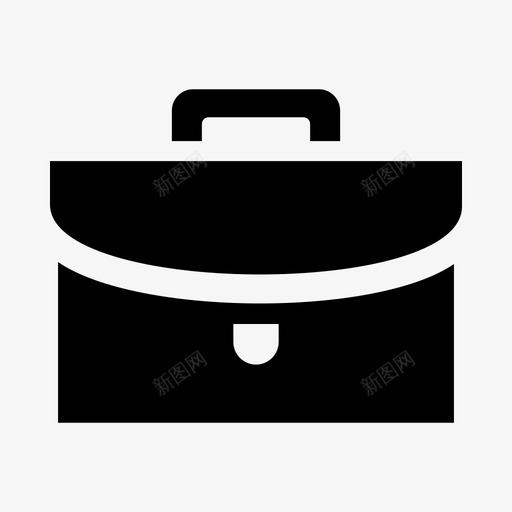 iconmonstr-briefcase-4-iconsvg_新图网 https://ixintu.com iconmonstr-briefcase-4-icon