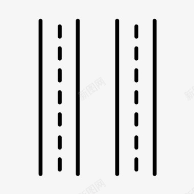 道路高速公路街道图标图标