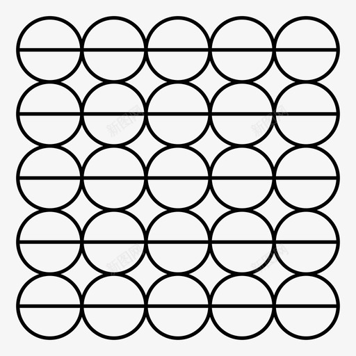 图案圆几何图标svg_新图网 https://ixintu.com 几何 图案 圆 瓷砖
