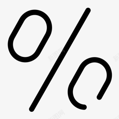 percent图标