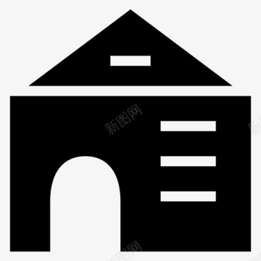 建筑商业房屋图标图标