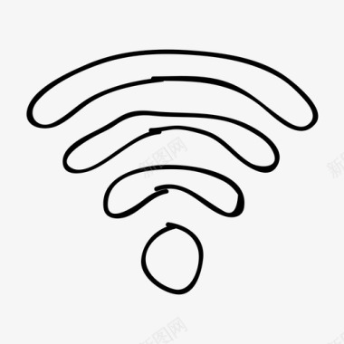 wifi连接热点图标图标