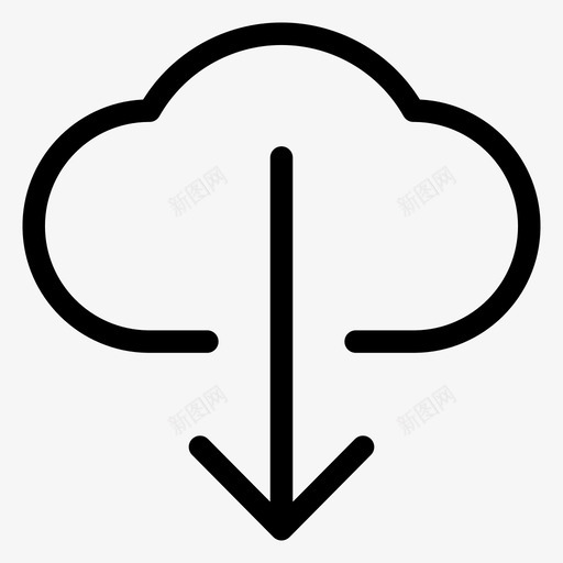 从云端函数检索图标svg_新图网 https://ixintu.com 从云端下载 函数 函数papt 检索