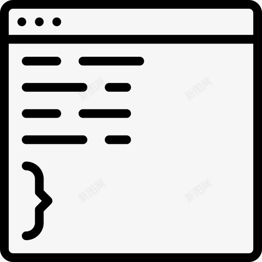 编码应用程序开发编程图标svg_新图网 https://ixintu.com smashicons开发2大纲 开发 编码应用程序 编程
