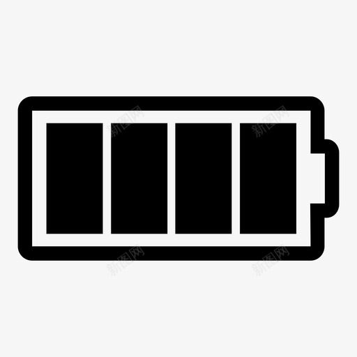 电池已满网络应用程序图标svg_新图网 https://ixintu.com 电池已满 网络应用程序
