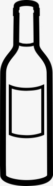 红酒瓶酒精马尔贝克图标图标
