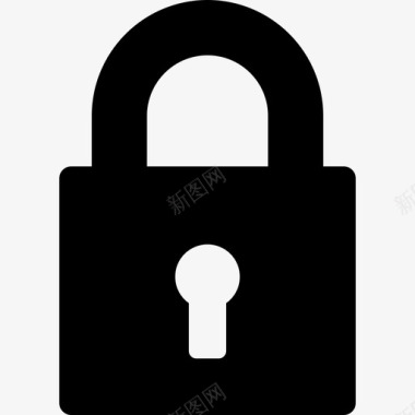 锁定挂锁安全安卓应用程序图标图标