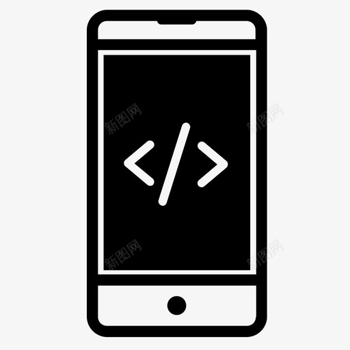 智能手机代码安卓手机编码图标svg_新图网 https://ixintu.com 安卓手机 开发 智能手机代码 智能手机固态 编码 编程