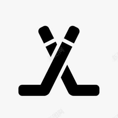 icon-26-hockey-sticks图标