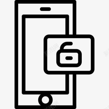 解锁功能iphone图标图标
