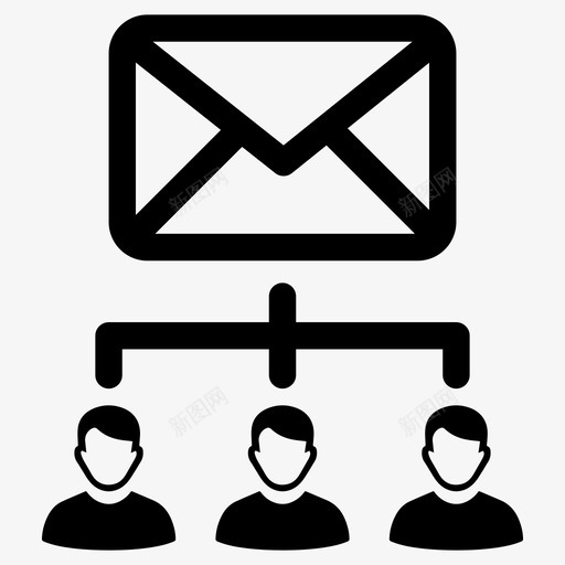 联系人列表电子邮件订户图标svg_新图网 https://ixintu.com 电子邮件 联系人列表 订户