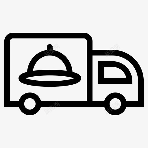运输装箱快递图标svg_新图网 https://ixintu.com 卡车 快递 装箱 运输 送货 酒店和餐厅线