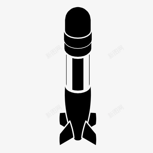 炸弹火箭战争图标svg_新图网 https://ixintu.com 导弹 导弹炸弹 战争 攻击 核武器 火箭 炸弹