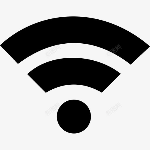 wifiwifi互联网wifi信号图标svg_新图网 https://ixintu.com wifi wifi互联网 wifi信号 无线