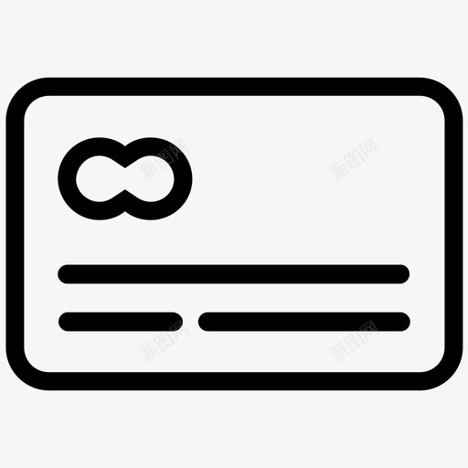 信用卡借记卡在线图标svg_新图网 https://ixintu.com 信用卡 借记卡 商务和金融概述 在线 支付