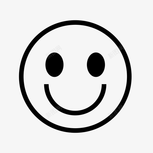 开心的脸表情情绪图标svg_新图网 https://ixintu.com 开心的脸 情绪 表情