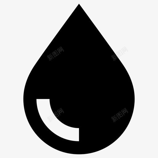 血液可用滴落图标svg_新图网 https://ixintu.com 医疗保健 可用 滴落 类型 血液
