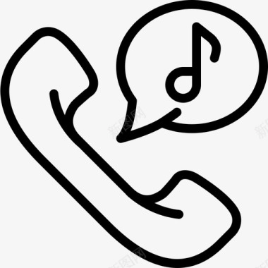 电话铃声通讯对话图标图标
