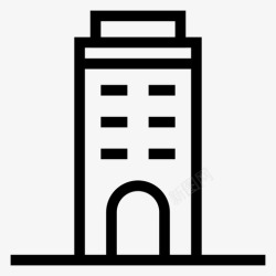 镇妖塔建筑商业地产图标高清图片