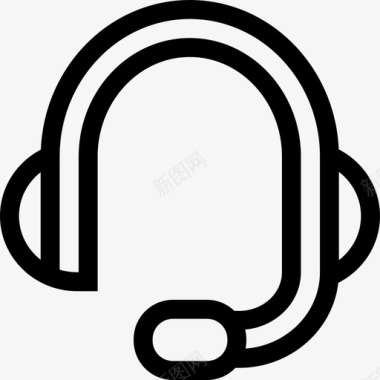 耳机通话音乐图标图标