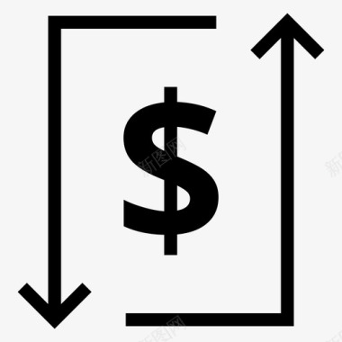 货币现金移动支付图标图标