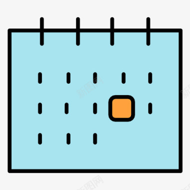 日历事件规划器保存日期图标图标