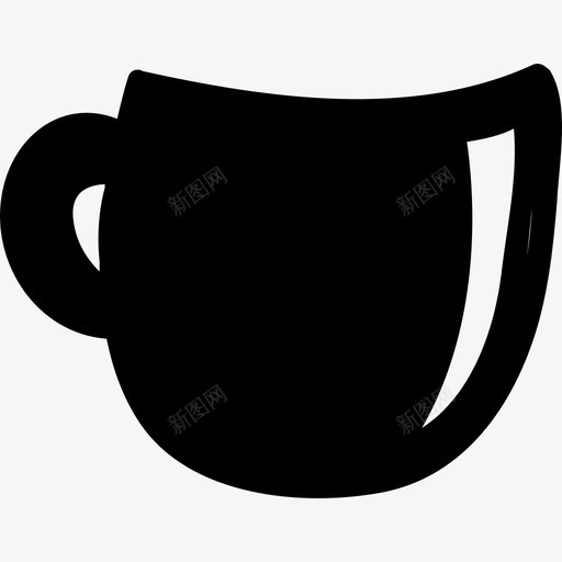 咖啡杯食物儿童界面图标svg_新图网 https://ixintu.com 儿童界面 咖啡杯 食物