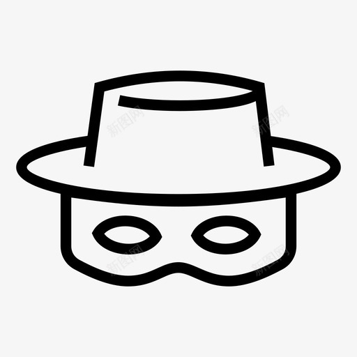 私家侦探匿名隐姓埋名图标svg_新图网 https://ixintu.com 佐罗 匿名 杂行 特务 私家侦探 间谍 隐姓埋名