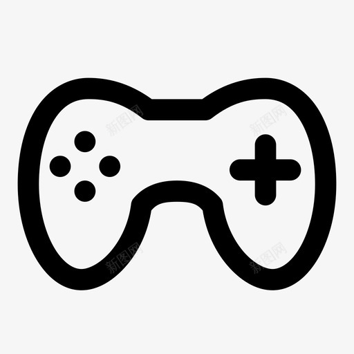 游戏控制玩棒图标svg_新图网 https://ixintu.com 棒 游戏控制 玩 视频