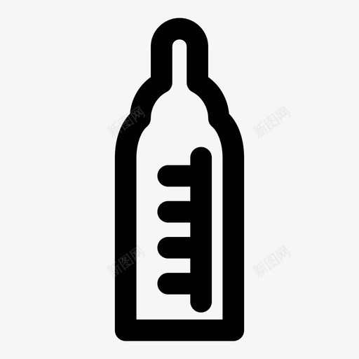 婴儿奶瓶儿童饮料图标svg_新图网 https://ixintu.com 儿童 婴儿奶瓶 饮料