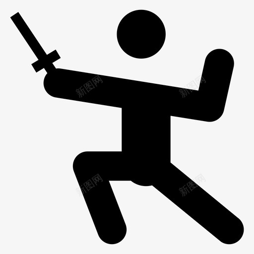 战士盾牌剑图标svg_新图网 https://ixintu.com 剑 战士 武器 盾牌 运动健身雕文图标