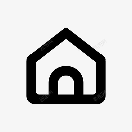 主页家庭房子图标svg_新图网 https://ixintu.com 主页 实线图标 家庭 开始 房子