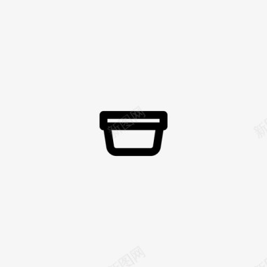 酱汁碗蘸酱图标图标