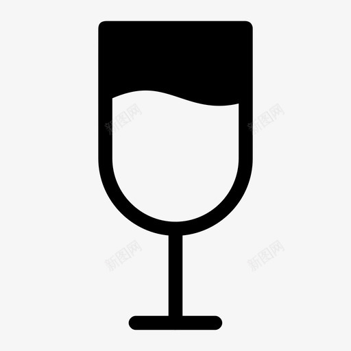 葡萄酒饮料塞莱巴顿图标svg_新图网 https://ixintu.com 塞莱巴顿 玻璃杯 葡萄酒 酒杯 饮料