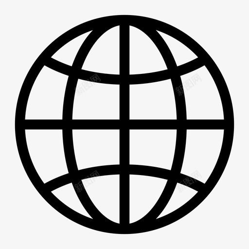 地球地图行星图标svg_新图网 https://ixintu.com 世界 地图 地球 行星