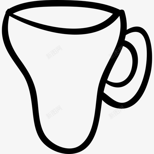 咖啡杯食物我的咖啡图标svg_新图网 https://ixintu.com 咖啡杯 我的咖啡 食物