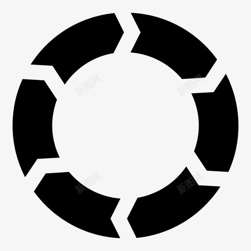 反馈箭头循环图标svg_新图网 https://ixintu.com 加载图标 反馈 循环 箭头 预加载