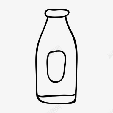瓶子食物油图标图标