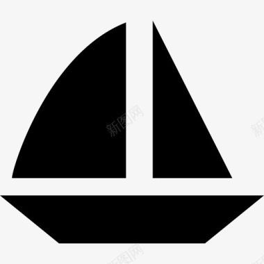 帆船运输波伊路图标图标