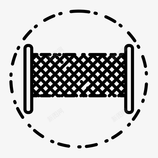 网球装备游戏图标svg_新图网 https://ixintu.com 游戏 网球 装备 运动 运动风格