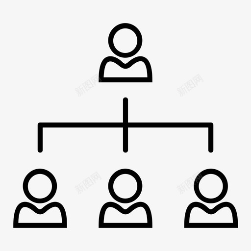 业务层次商人员工图标svg_新图网 https://ixintu.com 业务层次 员工 商人 工作流程 组织结构 经理