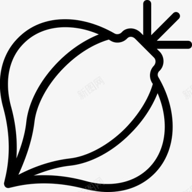 大蒜饮食食物图标图标