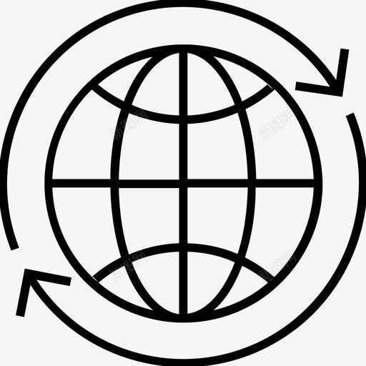 全球解决方案全球星球图标svg_新图网 https://ixintu.com 1400网络和搜索引擎优化平面线图标 全球 全球解决方案 同步 星球