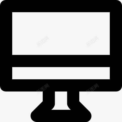 显示器显示屏lcd图标svg_新图网 https://ixintu.com lcd led 显示器 显示屏 电视 科技线图标