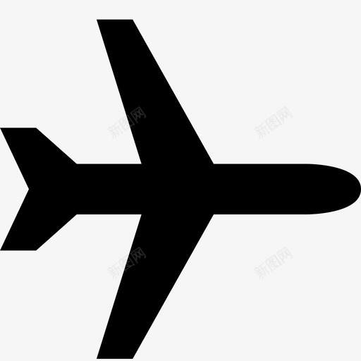 飞机2svg_新图网 https://ixintu.com 飞机2 airplane2