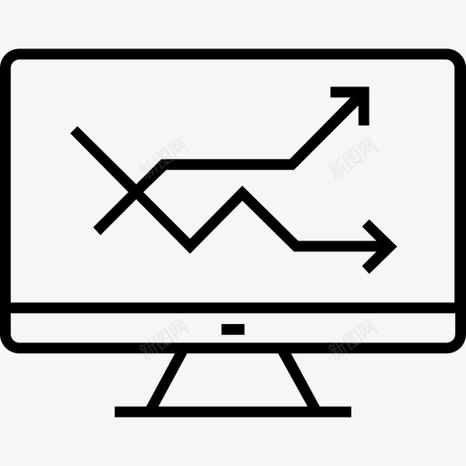 在线图表图表信息图表图标svg_新图网 https://ixintu.com 600个金融平面线图标 信息图表 图表 在线分析 在线图表 监视器