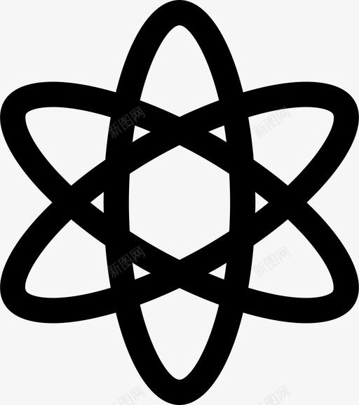 原子教育设备图标svg_新图网 https://ixintu.com 原子 教育设备