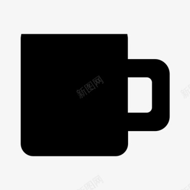 咖啡杯饮料杯子图标图标