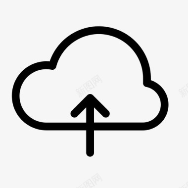 云上传硬盘icloud图标图标